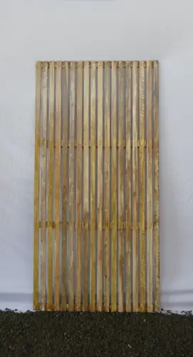 Product image of the product “bamboo weave fence with laminated surround finished with 2 coats of pu ”